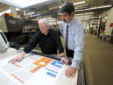 Steve and Don at Press