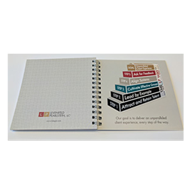 Levenfield Pearlstein project that won the Certificate of Merit at the 18th Annual Graphics Excellence Awards.