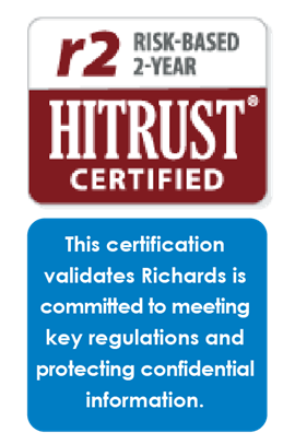 Richards achieves HITRUST certification